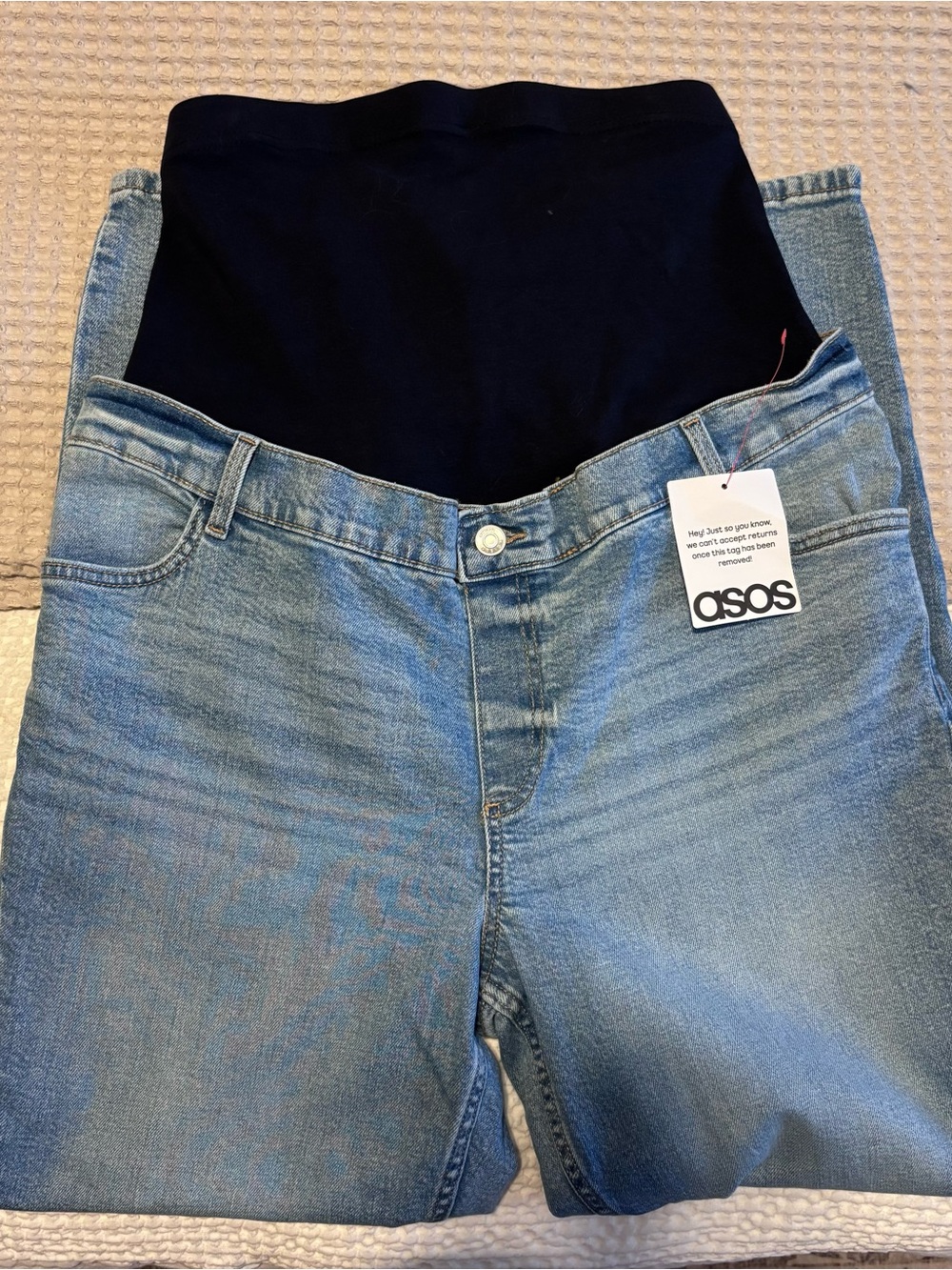 ASOS NWT bootcut maternity jeans